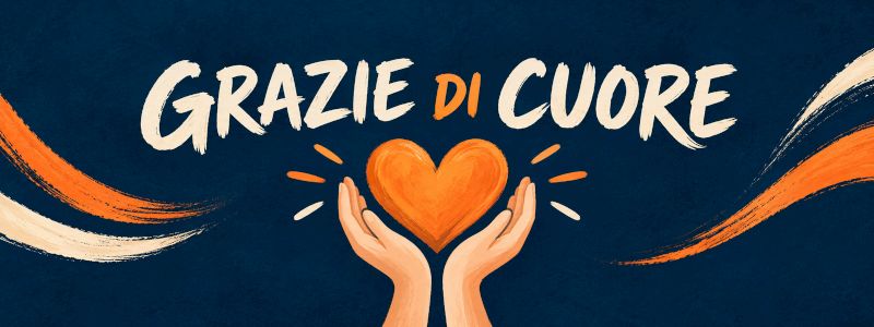Grazie di cuore