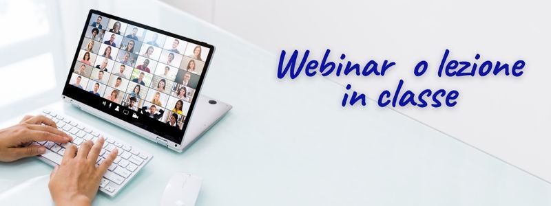 1/2 FMT per partecipare al webinar