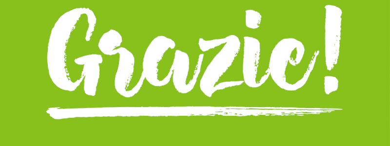 Il nostro ringraziamento speciale