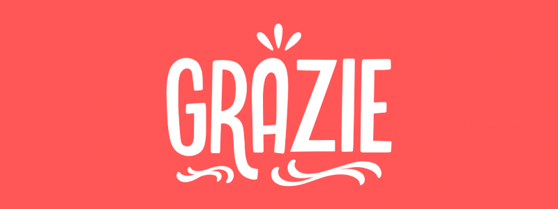 GRAZIE DI CUORE