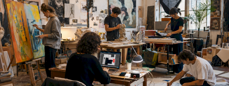 Entra in studio: laboratorio d’artista