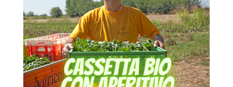 CASSETTA DI PRODOTTI BIO + INVITO