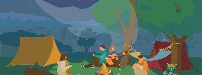 Una sera da campo... cena alla trappeur e fuoco di bivacco