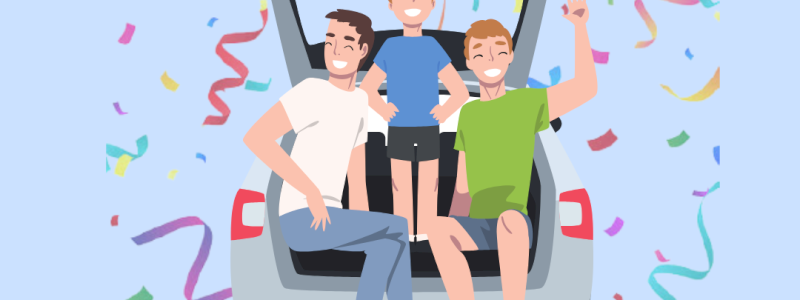 Un posto d'onore sul mezzo!