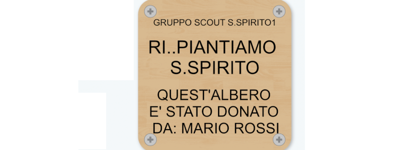SEI UNO SPONSOR? UN NEGOZIO? ABBIAMO UNA  BUONA AZIONE DEDICATA A TE