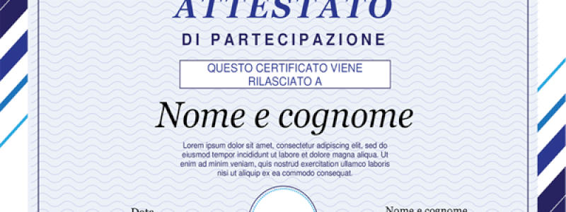 Appendi la tua partecipazione al chiodo!