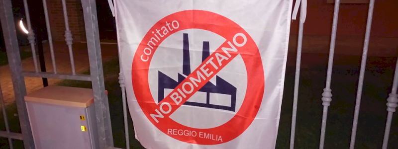 Bandiera “NObiogas”