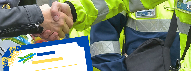 Attestato di ringraziamento + visita in sede