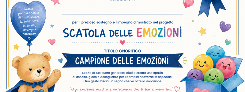 campione delle emozioni