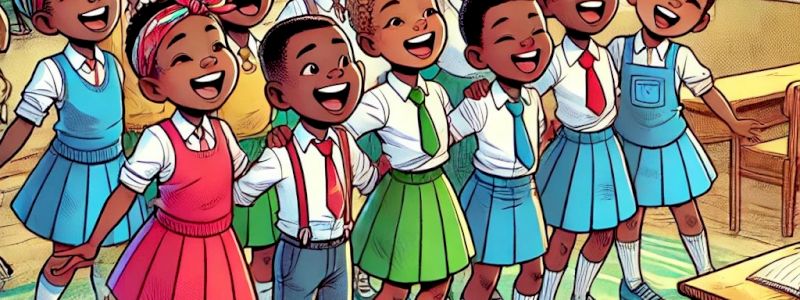 Un canto dei bambini della scuola direttamente a casa tua