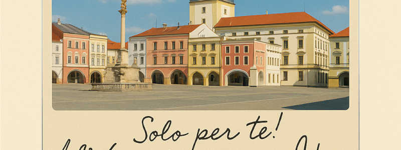 Cartolina souvenir di Kromeriz e diretta esclusiva dal Forfest