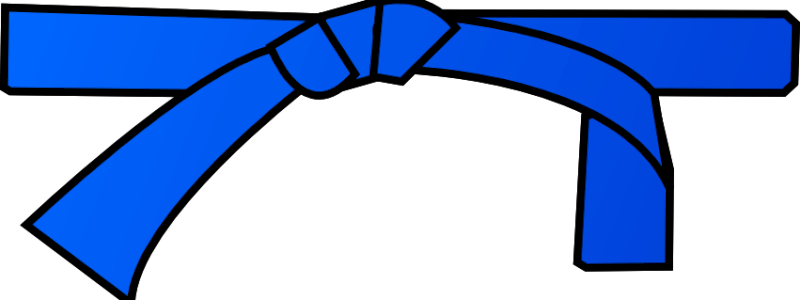cintura blu