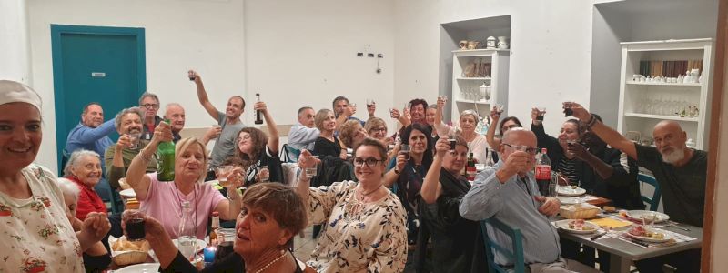 Aperitivo all’Emporio Solidale con i promotori del progetto