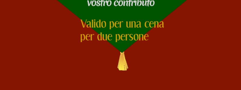 una cena per una persona a cucuniAmo