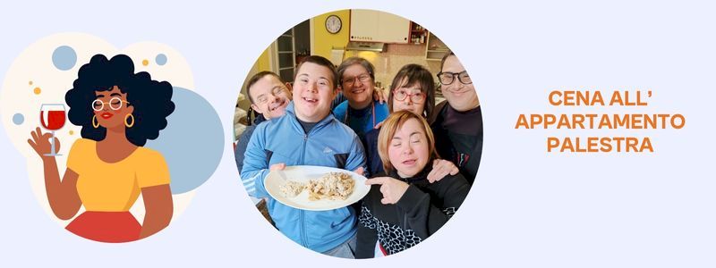 Una cena nel nostro appartamento