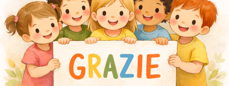Un grazie che viaggia