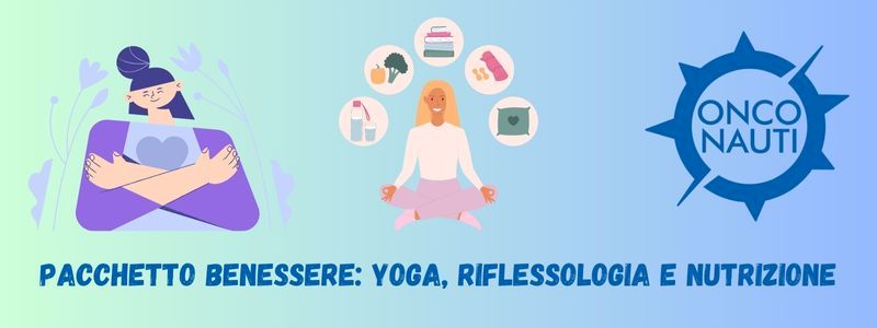 Pacchetto benessere: yoga, riflessologia e nutrizione