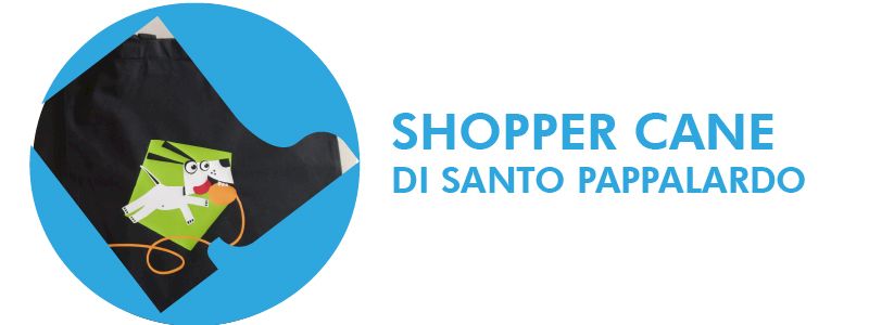 SHOPPER CANE DI SANTO PAPPALARDO