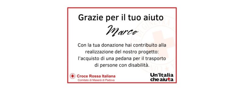 Cartolina Digitale Di Ringraziamento