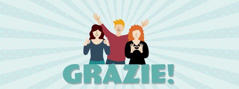 Un grazie speciale!