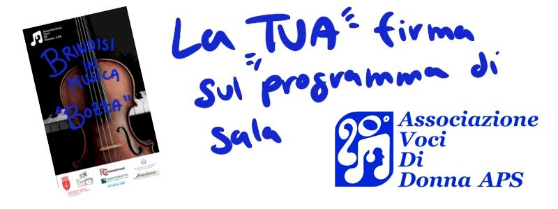 NOME SUL PROGRAMMA DI SALA