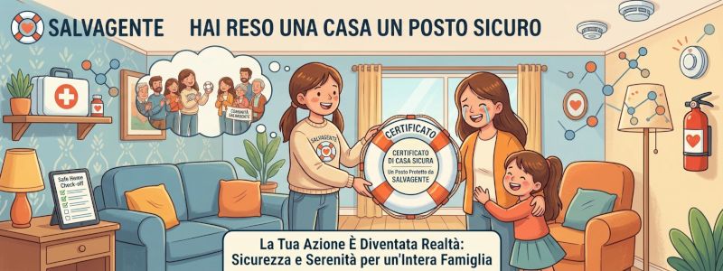 Hai reso una casa un posto sicuro!
