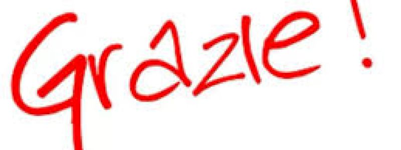 Speciale sponsor - un ringraziamento pubblico sui social e in mostra!