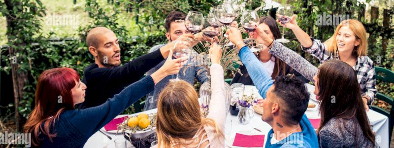 A cena con i ricercatori