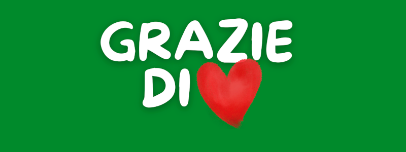 Grazie di cuore