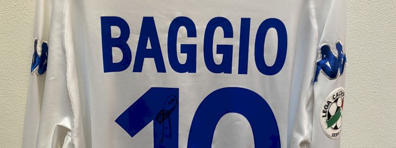 Maglia di ROBERTO BAGGIO autografata