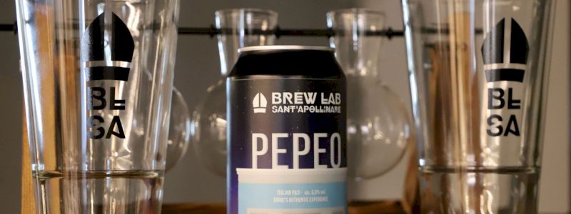 UNA BIRRA PEPEO AUTOGRAFATA DA PEPEO
