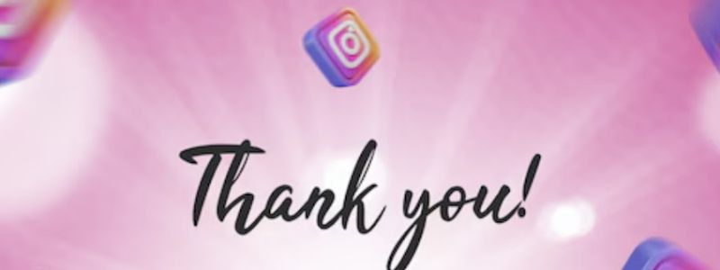 RINGRAZIAMENTO SU IG (per aziende)