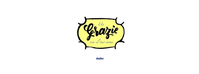 UN GRAZIE CON IL TUO NOME!