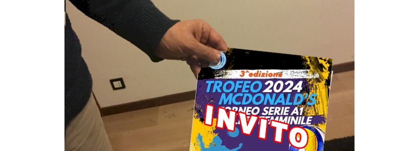 Ringraziamento e invito per l'ingresso nei due giorni della manifestazione