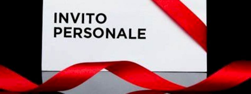 Un invito speciale