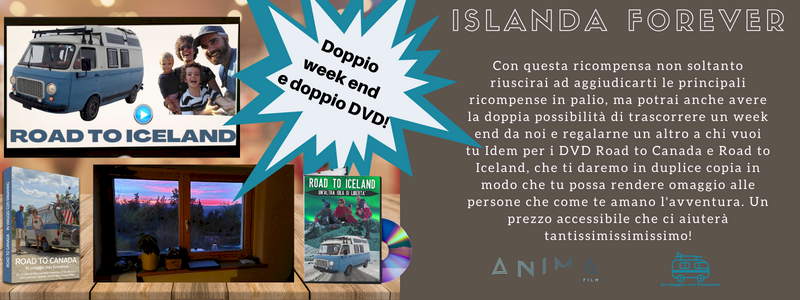 Islanda Forever [2 Week end B&B + 2 DVD doppio + Proiezione live + Streaming]