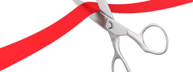 Taglio del nastro inaugurazione