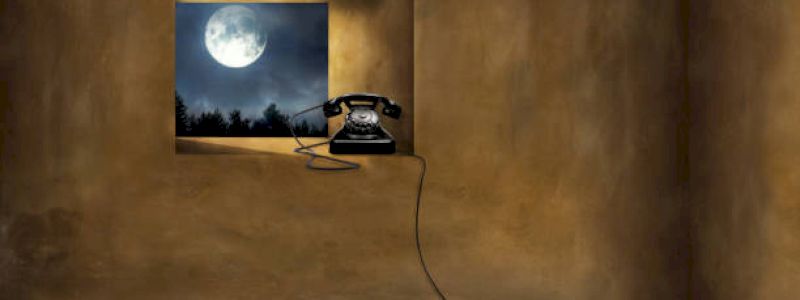 Lettura di una poesia al telefono e lettera di ringraziamento
