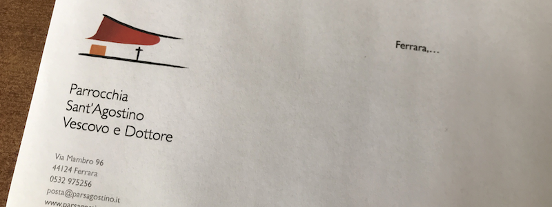 Un lettera di ringraziamento personale