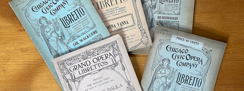 Il tuo nome nel libretto dell'opera
