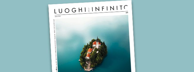 Un abbonamento digitale a Luoghi dell' Infinito, un disegno e una lettera di ringraziamento