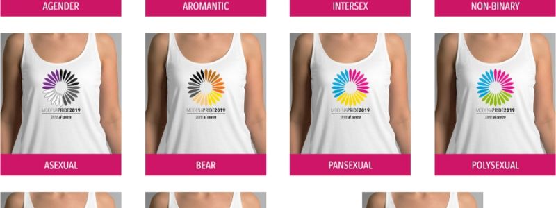 CANOTTA MODENA PRIDE 2019 - PERSONALIZZATA