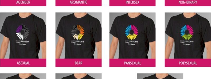 T-SHIRT MODENA PRIDE 2019 - PERSONALIZZATA