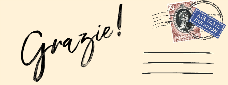 Una cartolina d'artista per te