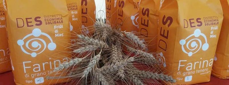 Ringraziamento ufficiale e pacco di farina dalle filiere solidali del Friuli