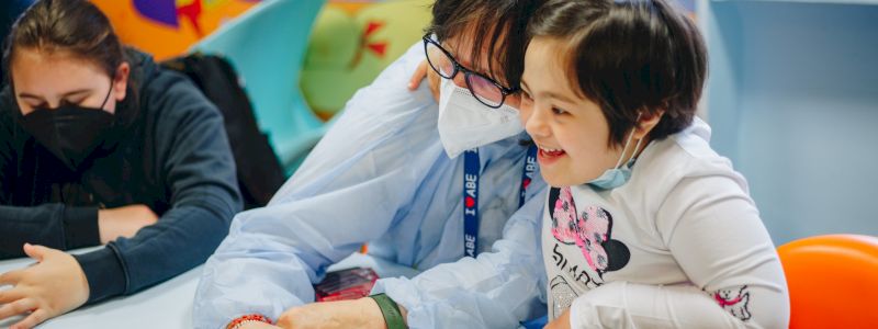 Un sorriso dall'ospedale