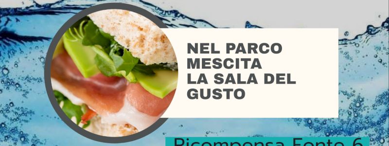 Ricompensa Fonte N.6  Il Parco Mescita e la Stanza del gusto