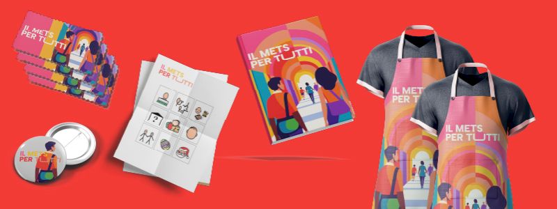 laboratorio didattico per 2 adulto + visita guidata al METS per 4 persone + 1 libro edizioni METS + Ringraziamento in CAA + spilletta e badge digitale