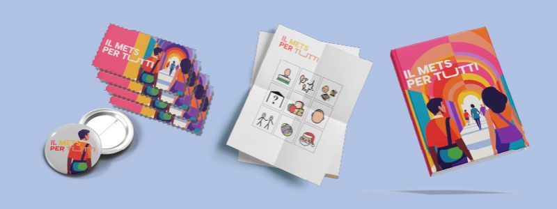 visita guidata al METS per 4 persone + 1 libro edizioni METS + Ringraziamento in CAA + spilletta e badge digitale