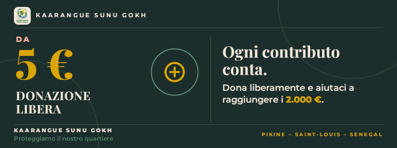 Un gesto per il quartiere - DONAZIONE LIBERA da 5 €